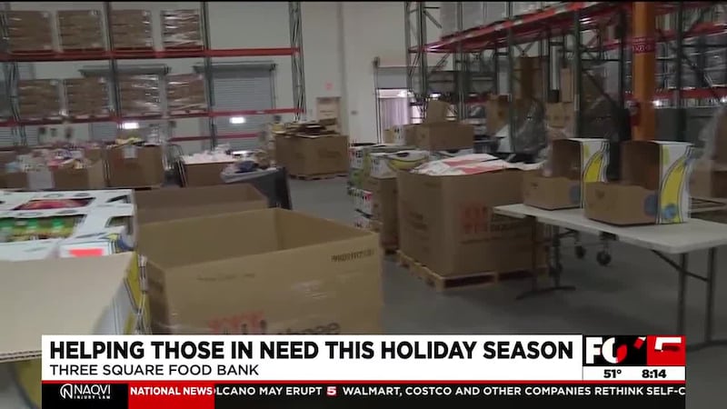 Las Vegas food bank in need of volunteers, donations this holiday season