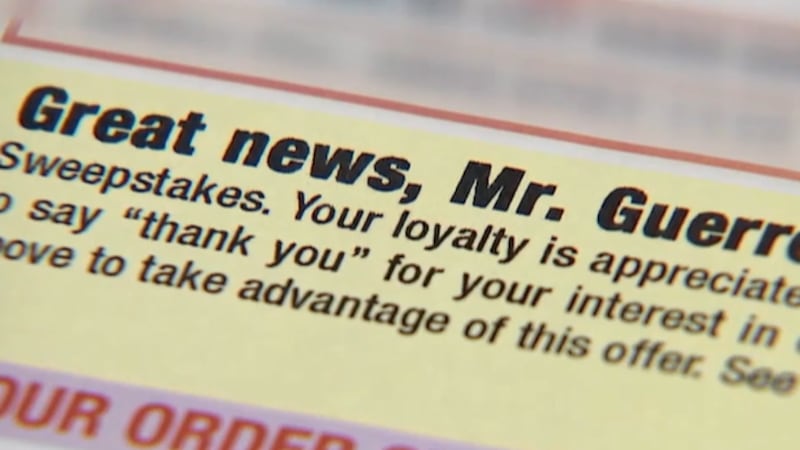 A sweepstakes company spoke to FOX5 Las Vegas after a valley veteran lost $180K to a scam...