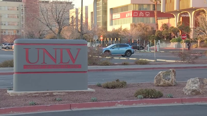 Students returning to UNLV for the first day of the semester day they feel safe even after the...