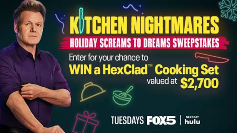 KVVU - Kitchen Nightmares Holiday Screams to Dreams Sweepstakes