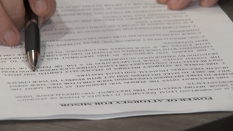 A licensed notary agent and a paralegal in Las Vegas are providing free power of attorney...
