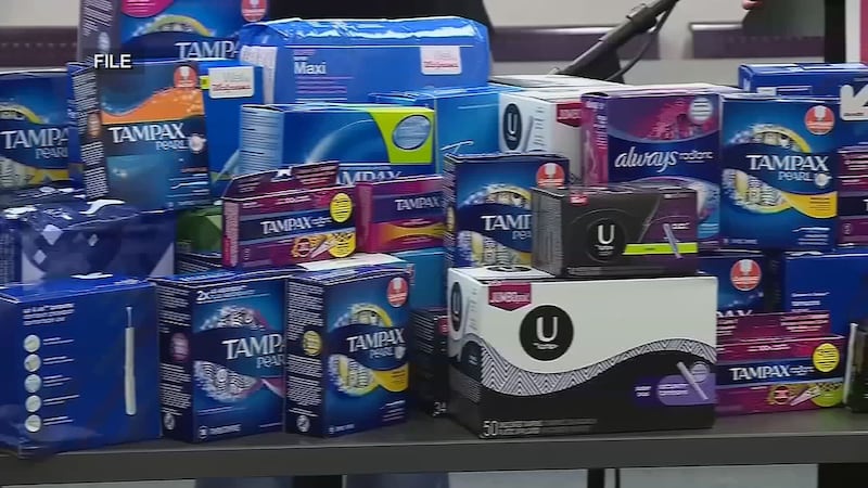 Collect feminine hygiene products and distributes it to people that need them. Right now, it’s...