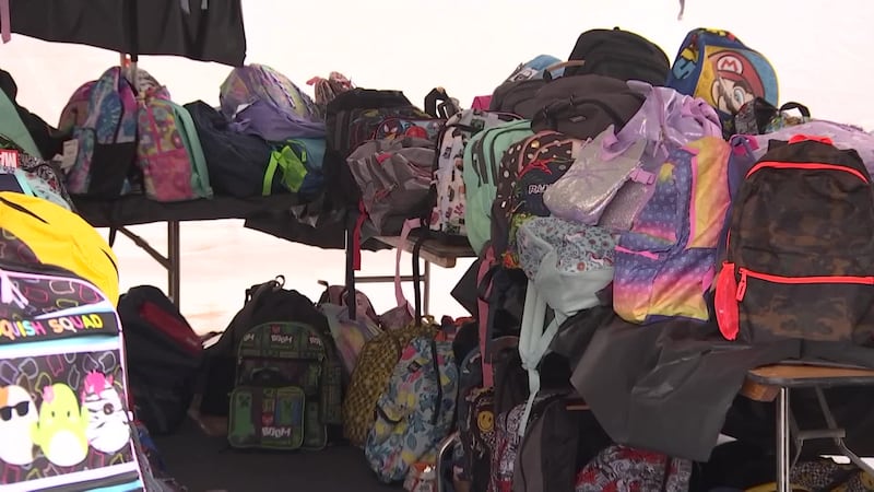CCSD provided free school supplies to some foster families