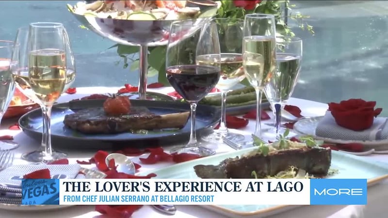 Dani Masten checks out the new 'Lovers Experience' at the Bellagio.