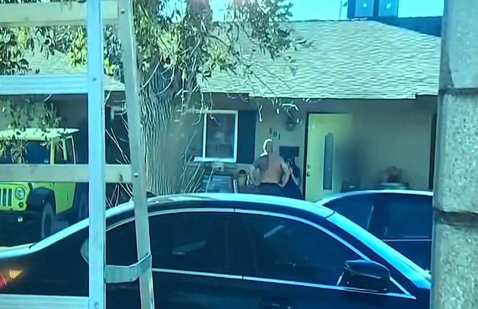 Cell phone video captured showing moments before LVMPD police shooting in Boulder City.