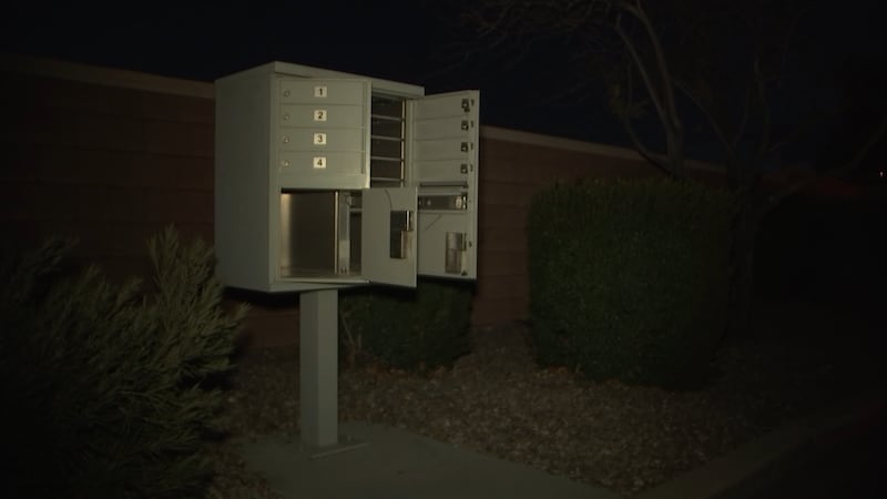 Summerlin mailbox break-in