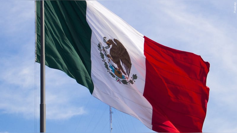 FILE -- Mexican flag. 
