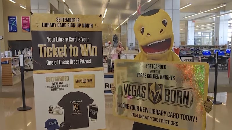 The Clark County-Las Vegas Library System announces a special incentive for National Library...