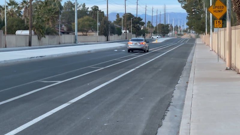 Speed cushions to deter street racing
