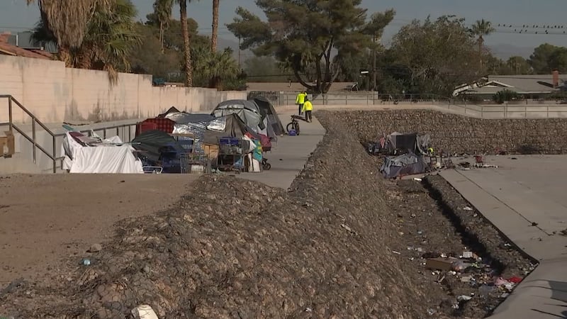 Homeless in Las Vegas camping bans go into effect