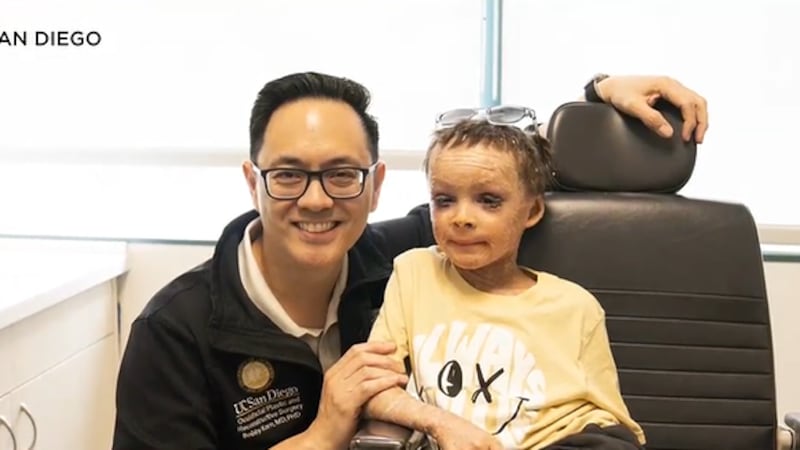 Even though Carter is able to close his eyes now, it was a very intricate procedure done by...