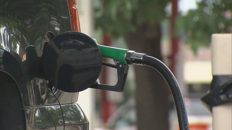 Nationally, the price per gallon is up about a nickel. In Lexington, the price per gallon is...