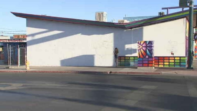 Las Vegas artists worried after mural was painted over.