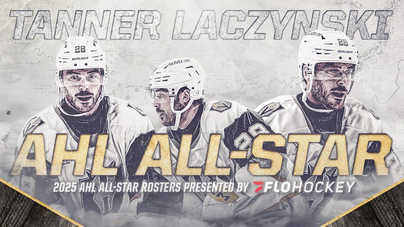 Tanner Laczynski will make his first career AHL All-Star appearance.