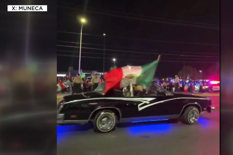 Immigration protest in Las Vegas