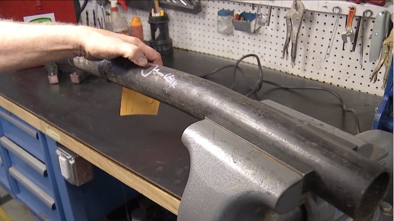 A Southwest Gas pipe