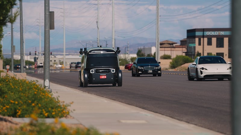 Zoox is bringing driverless robotaxis to Las Vegas