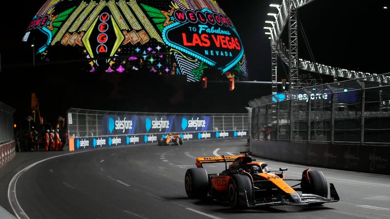 The Las Vegas Grand Prix will begin at 8 p.m.