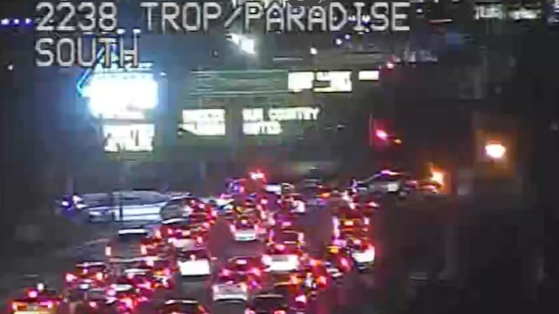 A 20-year-old man is dead Wednesday night after a rollover crash at Harry Reid International...