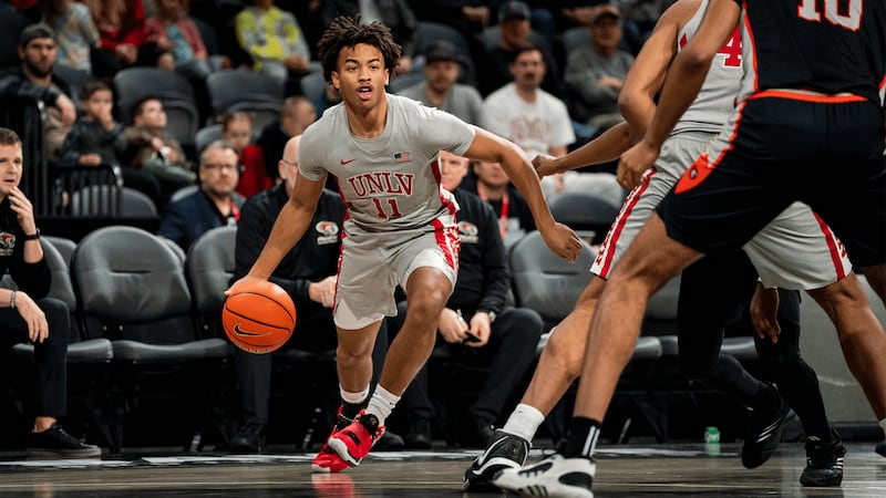 UNLV (11-8) vs. New Mexico (16-4) at 12 p.m. in Las Vegas.