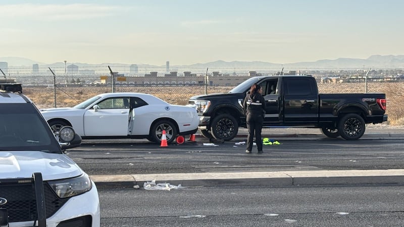 A shooting investigation has shut down a North Las Vegas intersection Tuesday morning.
