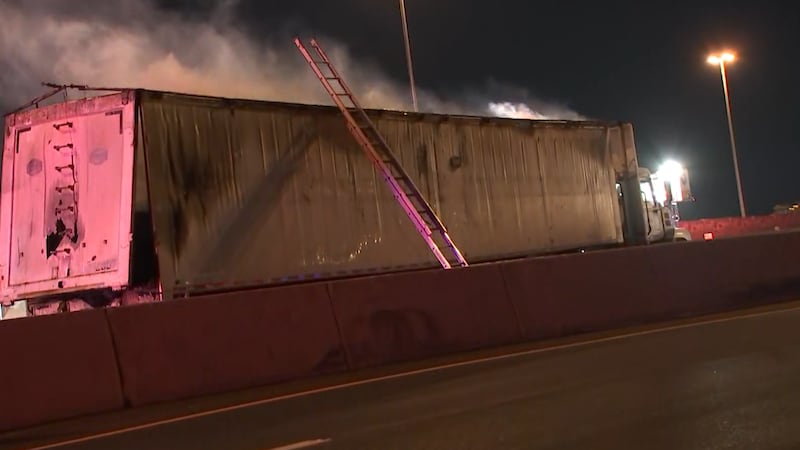 A semi-truck fire has shut down all northbound I-11 lanes at Eastern Avenue in the east valley...