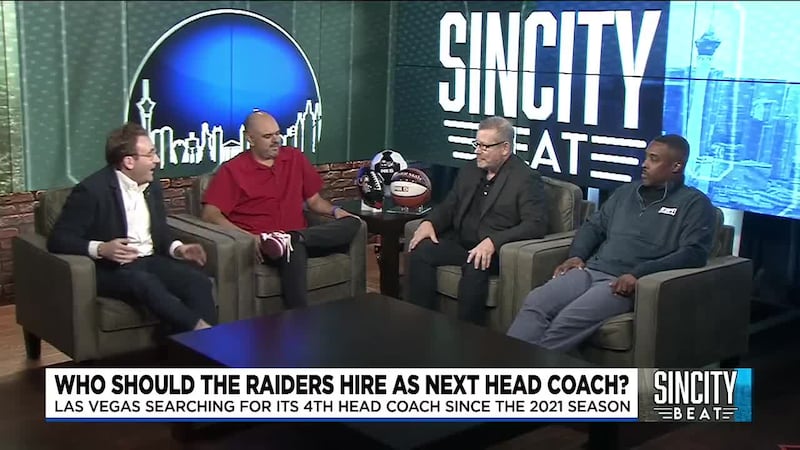 The Sin City Beat panel breaks down the Raiders head coach & general manager search and how...