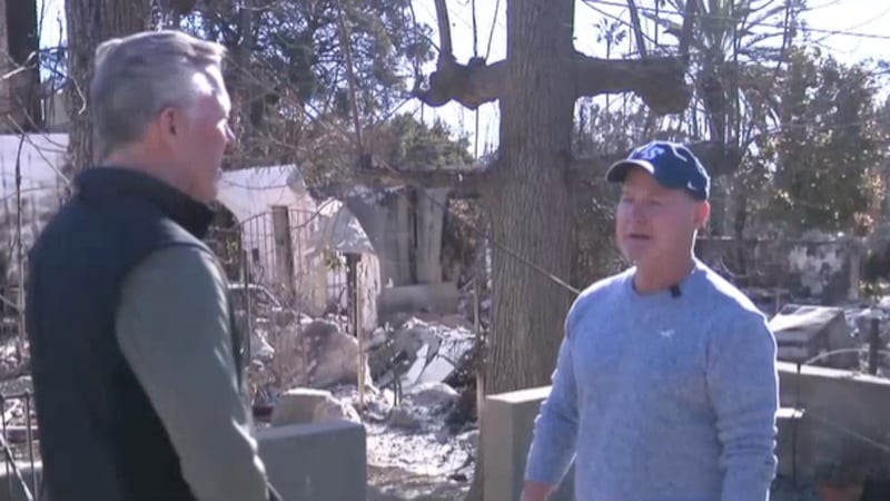 California man loses longtime family home to wildfires.