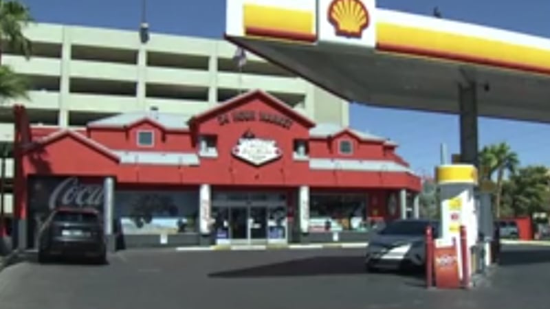 Drivers who want to get to Jay’s Market at Flamingo and Koval for gas, drinks or snacks, now...