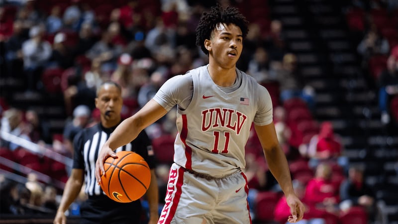 The UNLV men’s basketball team will return home to host Wyoming.