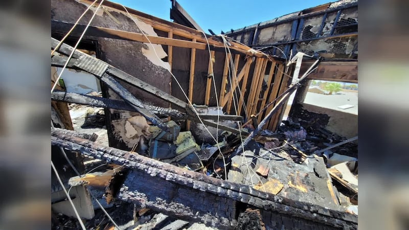 One Las Vegas family lost everything, including four pets, in a recent apartment fire
