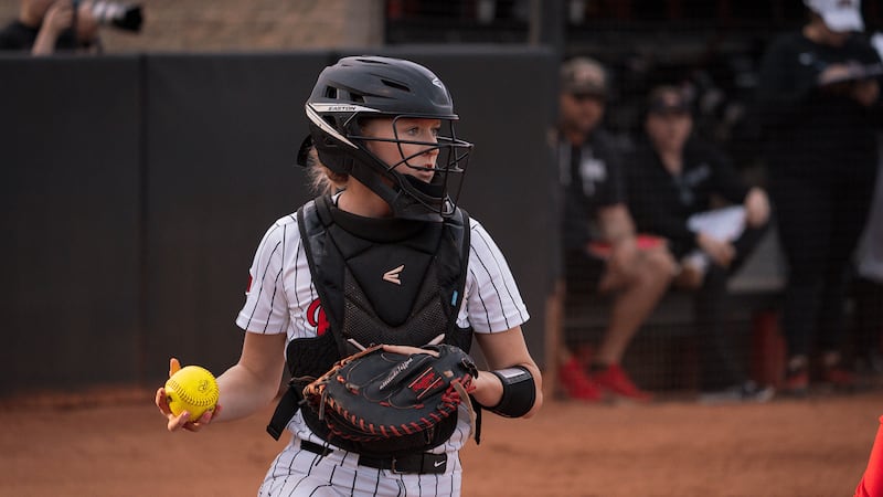 UNLV softball sophomore catcher Jesse Farrell was ranked the 15th-best catcher in the country,...