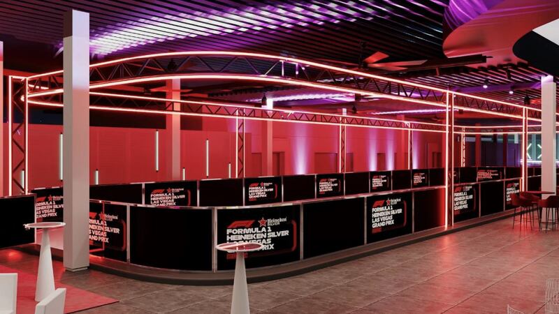 The Formula 1 Las Vegas Grand Prix announced an ice rink called the “Las Vegas Skate Circuit.”